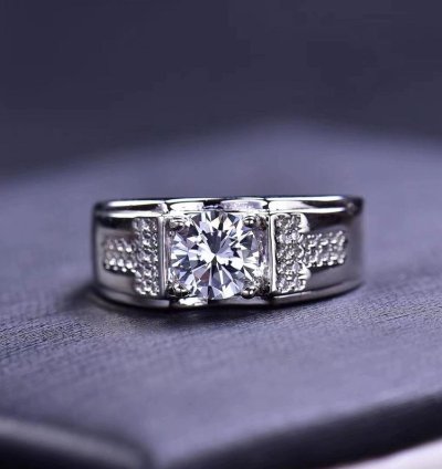 Thomas Ring Moissanite Adjustable Ring S925 - 5