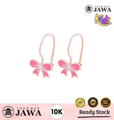 Childrens Gold Earrings Variety 10 Carat Javanese Gold Shop - Ribbon
