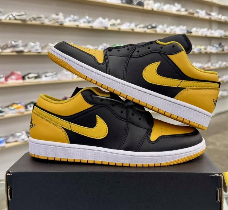 Jordan 1 Low Yellow Ochre