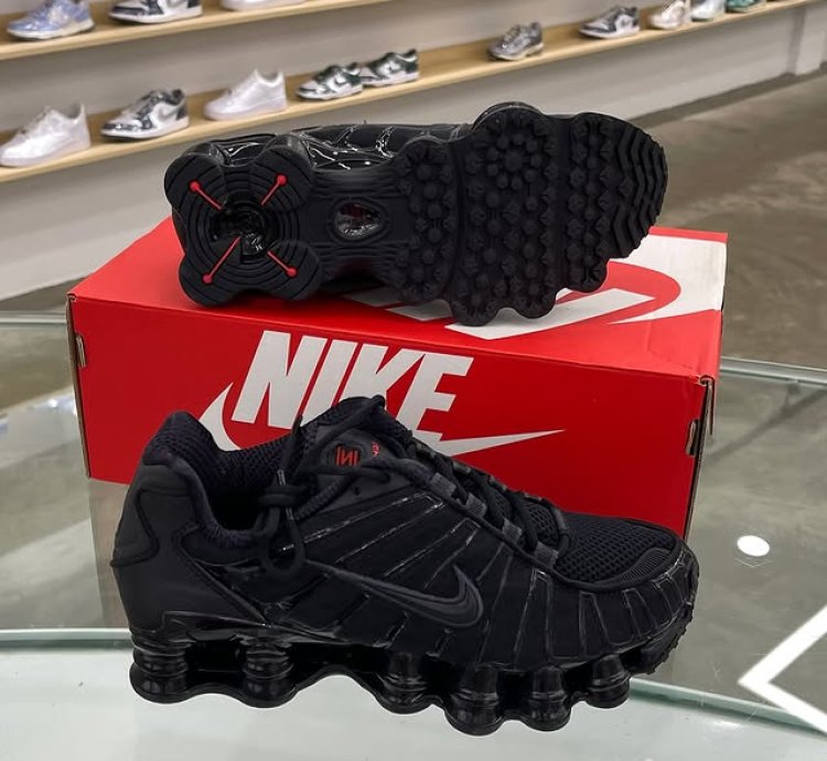 Nike Shox Tl black Max Orange