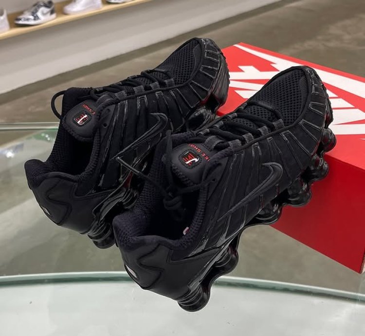Nike Shox Tl black Max Orange