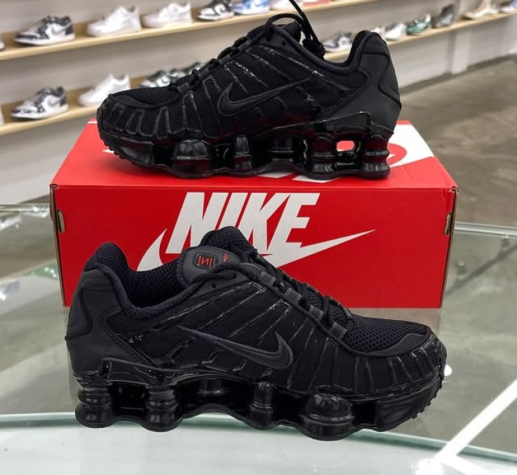 Nike Shox Tl black Max Orange