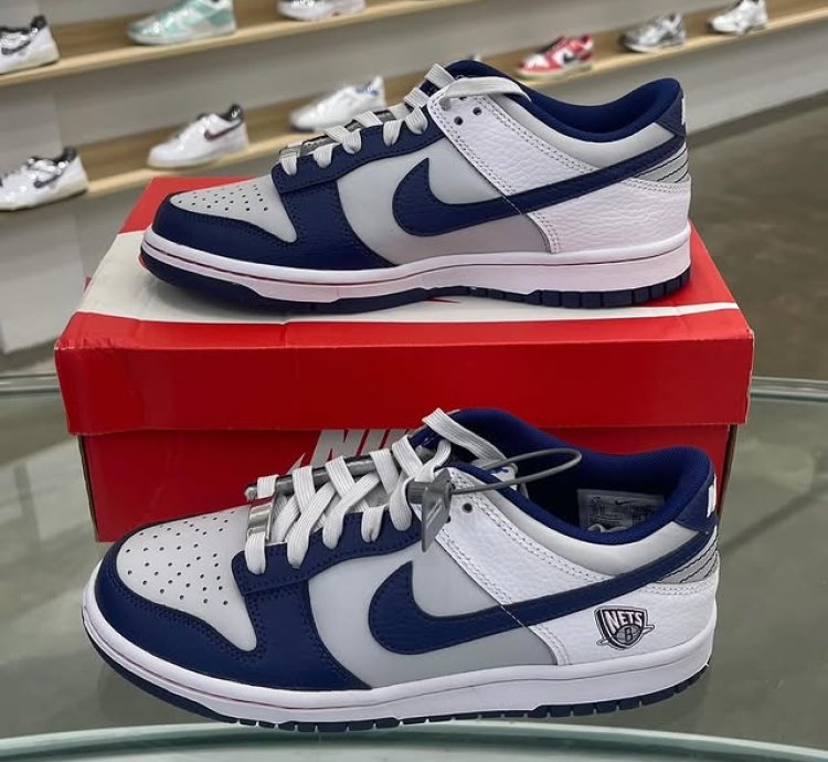 Nike Dunk Low emb Nba 75th Anniversary Brooklyn Nets