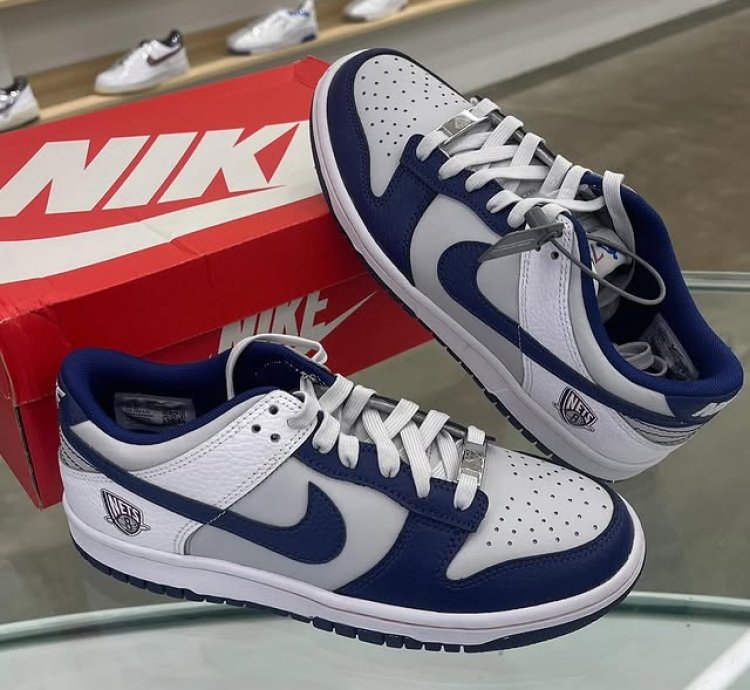 Nike Dunk Low emb Nba 75th Anniversary Brooklyn Nets