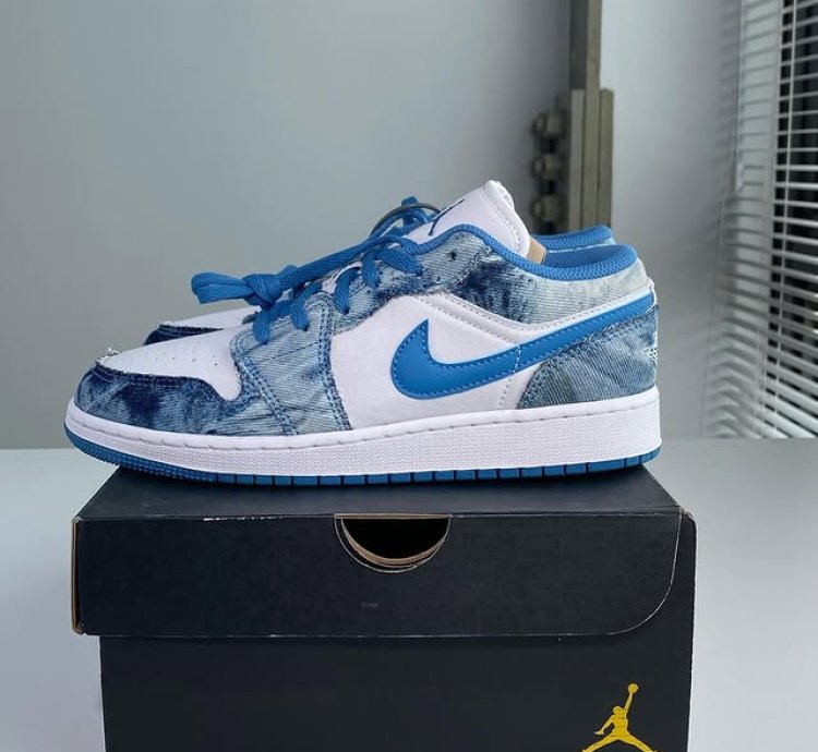 Jordan 1 Low washed Denim