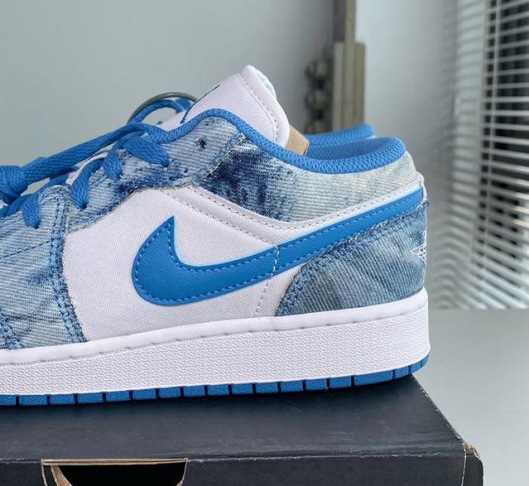 Jordan 1 Low washed Denim