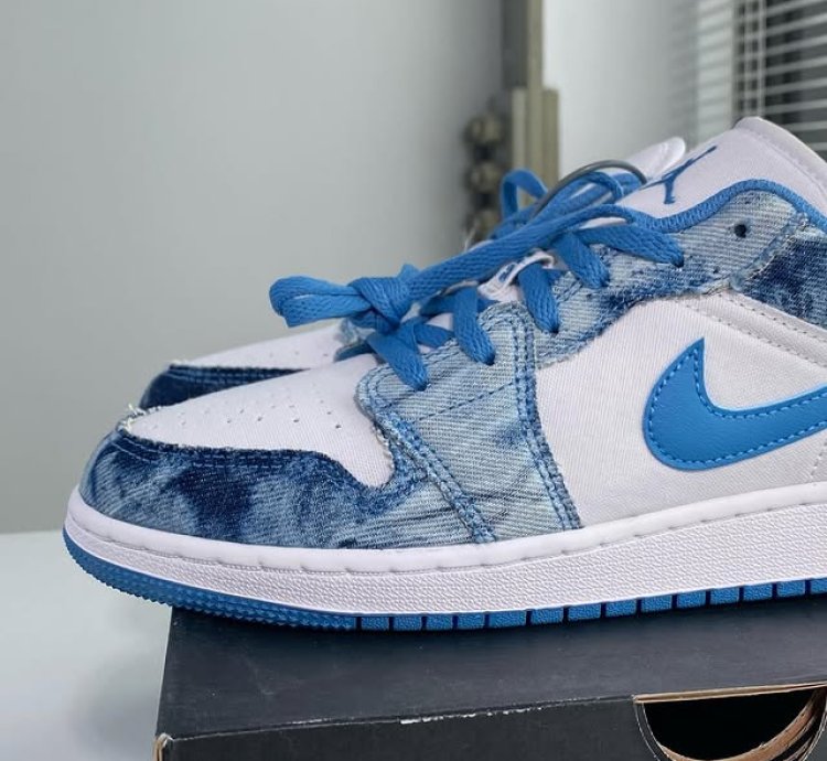 Jordan 1 Low washed Denim