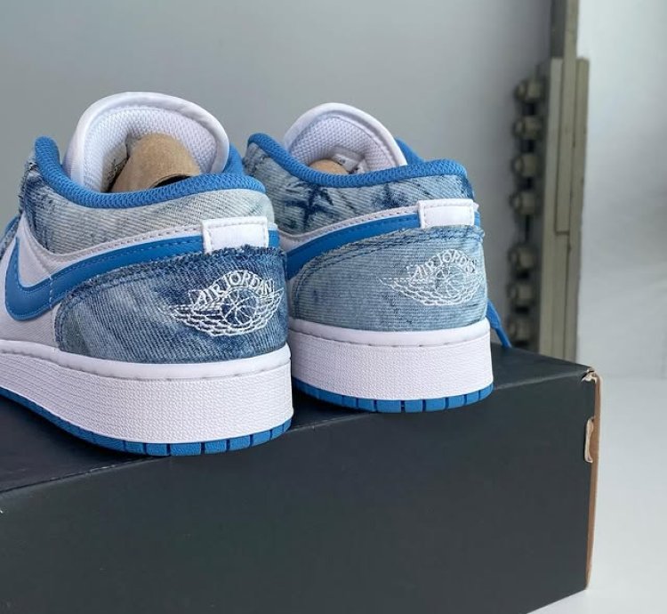 Jordan 1 Low washed Denim