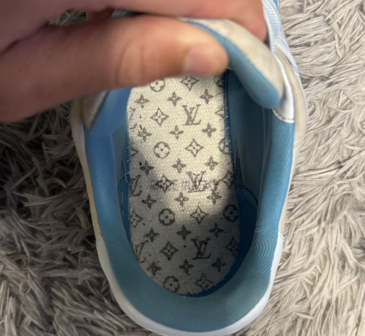 Tyler The Creator Louis Vuitton Trainer Blue Rare Sold Out