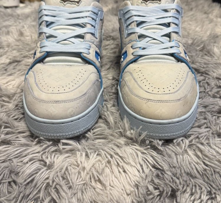 Tyler The Creator Louis Vuitton Trainer Blue Rare Sold Out