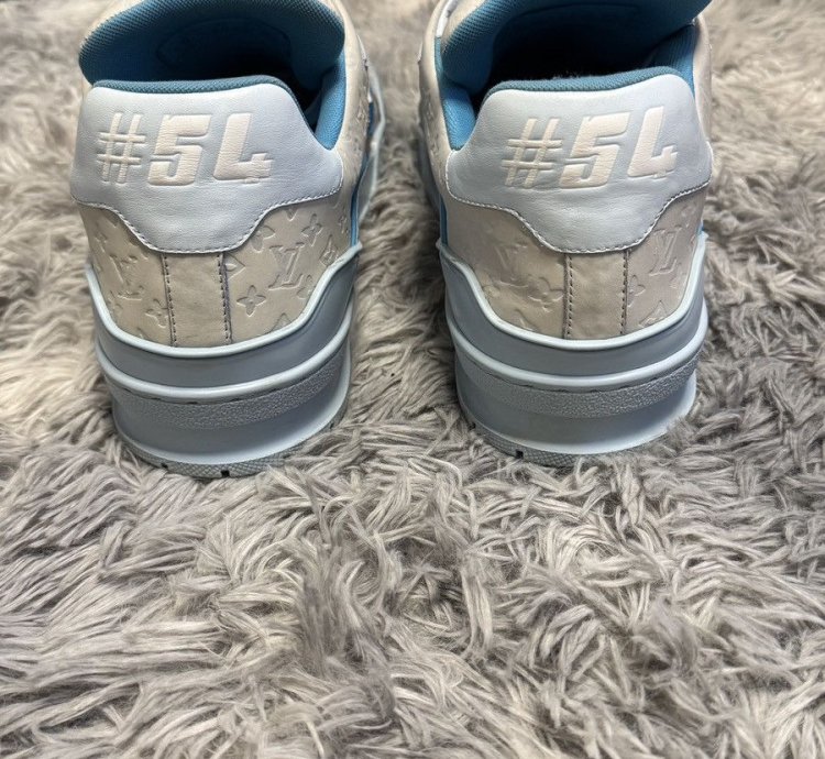 Tyler The Creator Louis Vuitton Trainer Blue Rare Sold Out