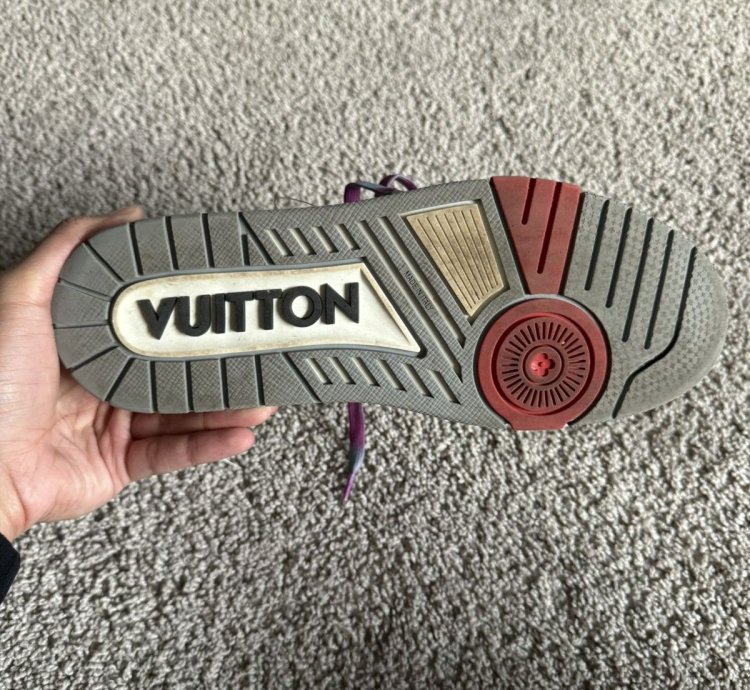 Virgil Abloh Louis Vuitton Trainer Upcycling Size 7
