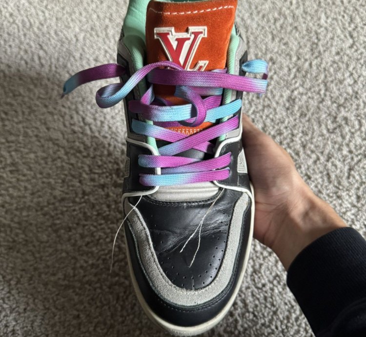 Virgil Abloh Louis Vuitton Trainer Upcycling Size 7