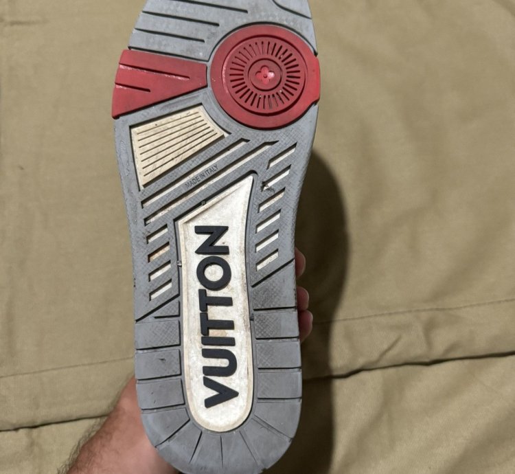 Virgil Lv Trainer Sneaker Black Cement