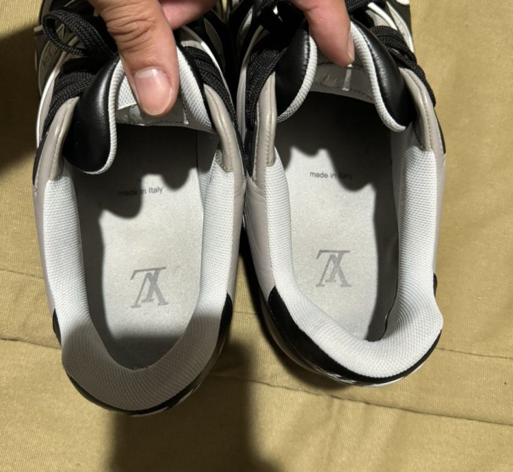 Virgil Lv Trainer Sneaker Black Cement