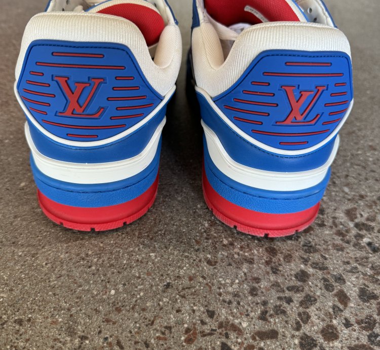 Virgil Red White Blue Trainers