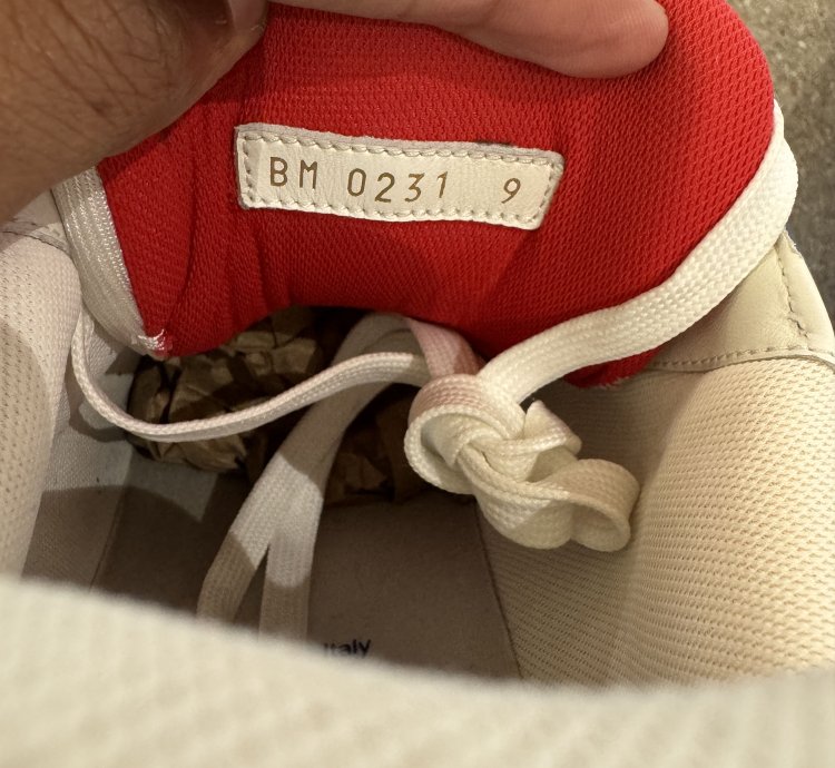Virgil Red White Blue Trainers