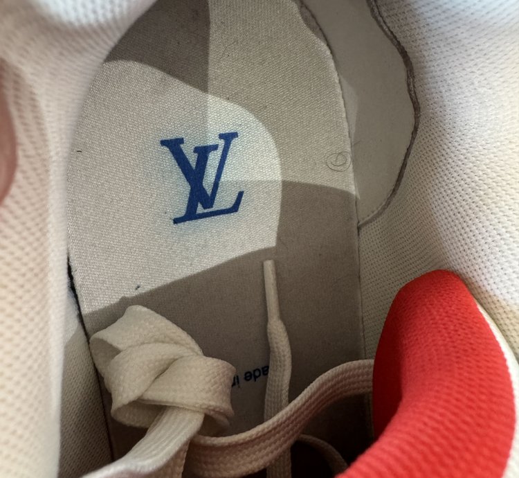 Virgil Red White Blue Trainers