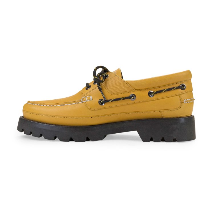 Yellow Summerland Boat Shoes Size 7 40
