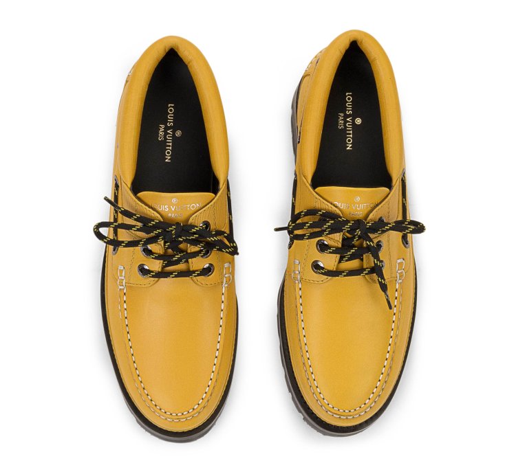 Yellow Summerland Boat Shoes Size 7 40