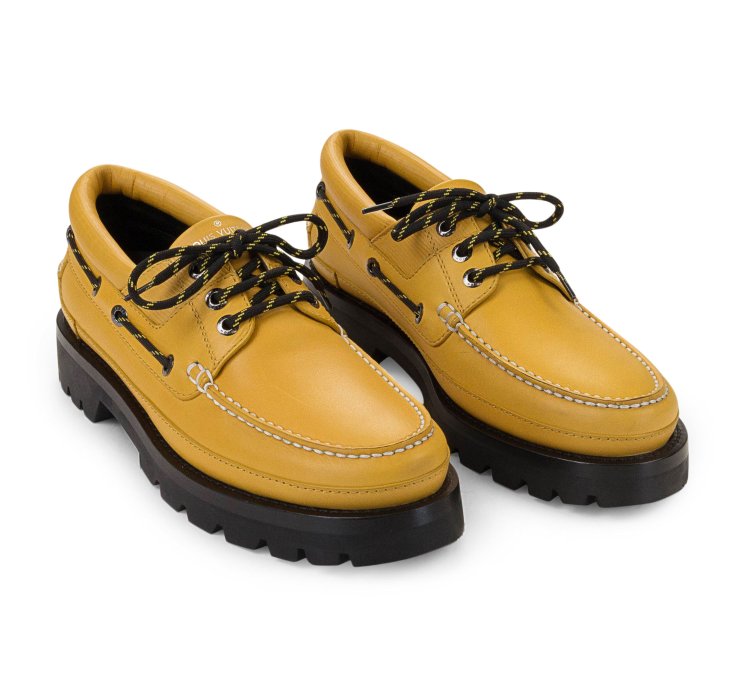 Yellow Summerland Boat Shoes Size 7 40