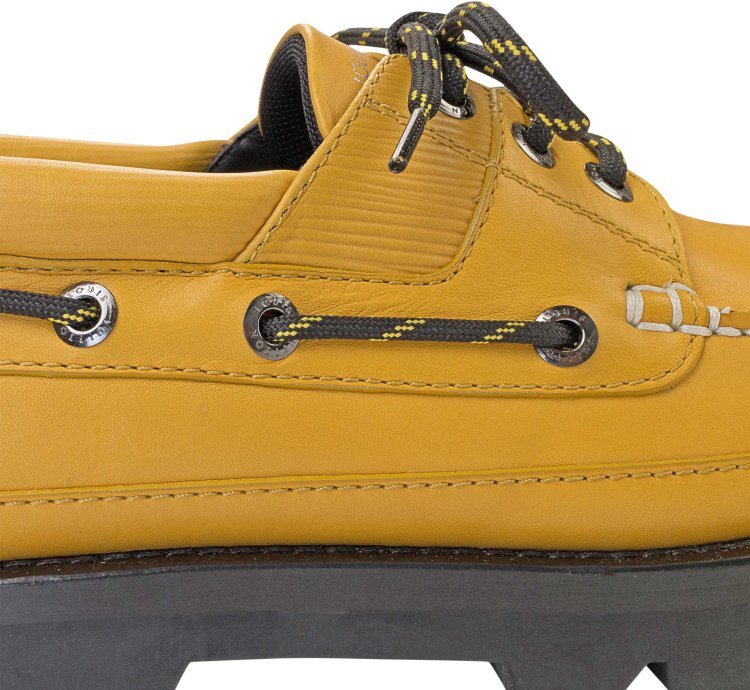 Yellow Summerland Boat Shoes Size 7 40