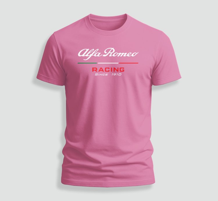 Alfa Romeo Racing T-shirt Azalea Since 1910 Italian Car Enthusiast Tee