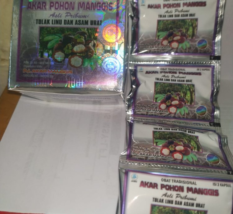 Mangosteen Root 45gr 10 Box Original Product 10 Box