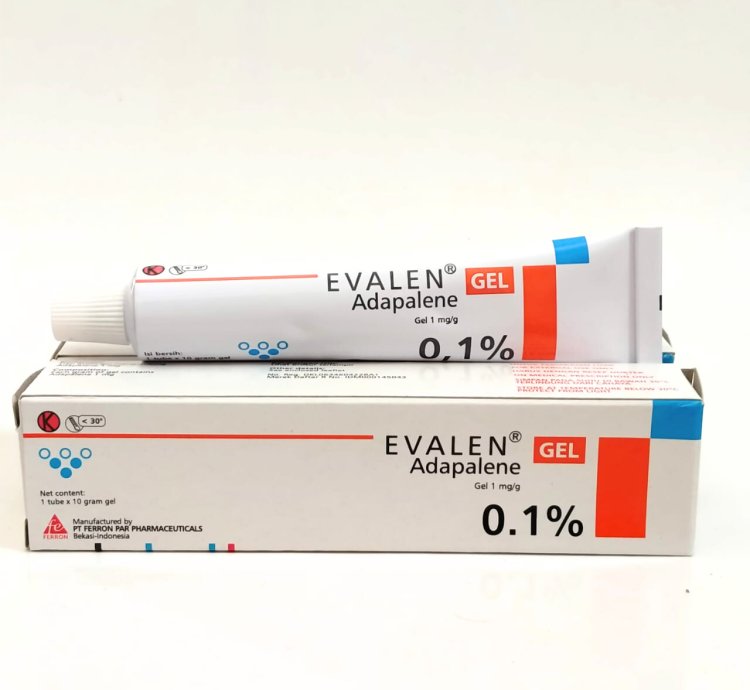 Evalen Adapalene Gel 01 10g - 2 Tube - Acne Treatment