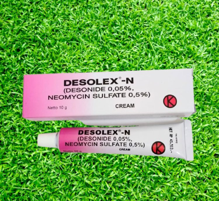 Desolex-n Cream 10 G Treating Contact Or Atopic Dermatitis 4 Box