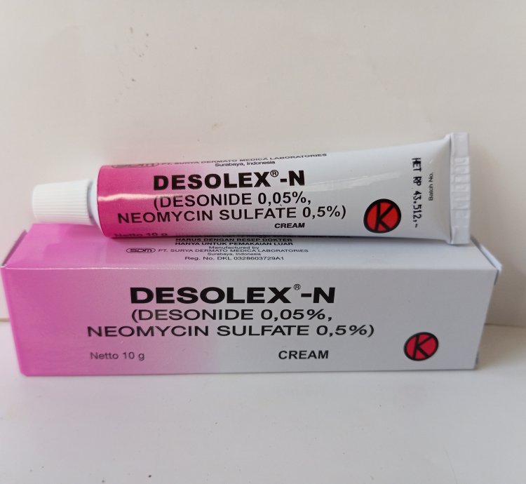 Desolex-n Cream 10 G Treating Contact Or Atopic Dermatitis 6 Box