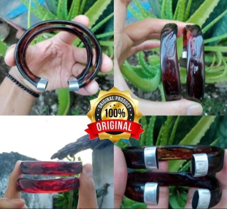 Akar Bahar Bracelet Model C Variation Red Monel Translucent Crystal 100 Original