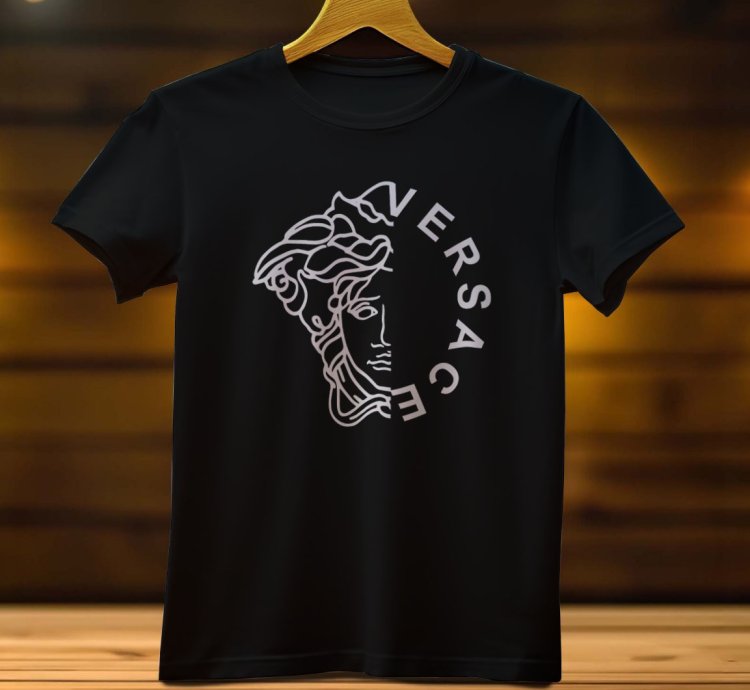Versace Medussa Half Logo Mens Tshirt Size Usa