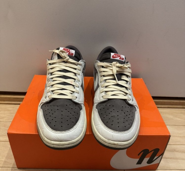 Travis Scott Jordan 1 Low Reverse Mocha Size 10 5