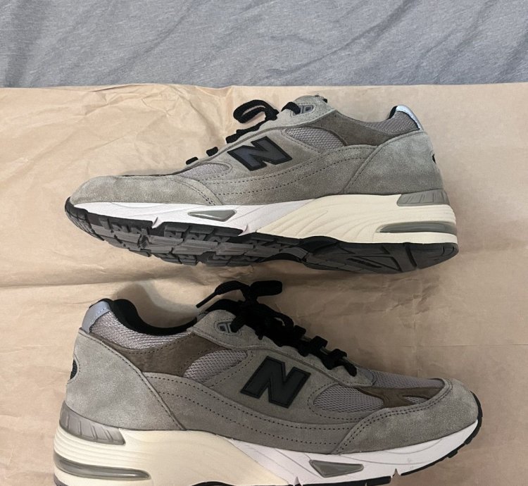 Used Men Size 9 Jjjjound New Balance 991 Grey m991jja