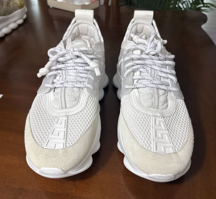 Versace Chain Reaction Sneakers White men