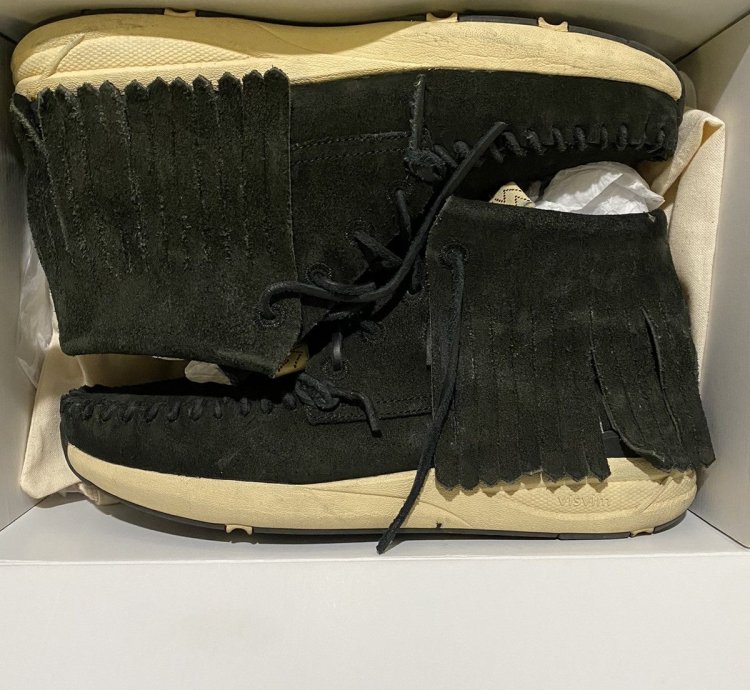 Visvim Yucca Moc Shaman Veg Suede Us11