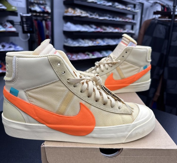 Vnds Off-white Nike Blazer Mid All Hallows Eve Size 11