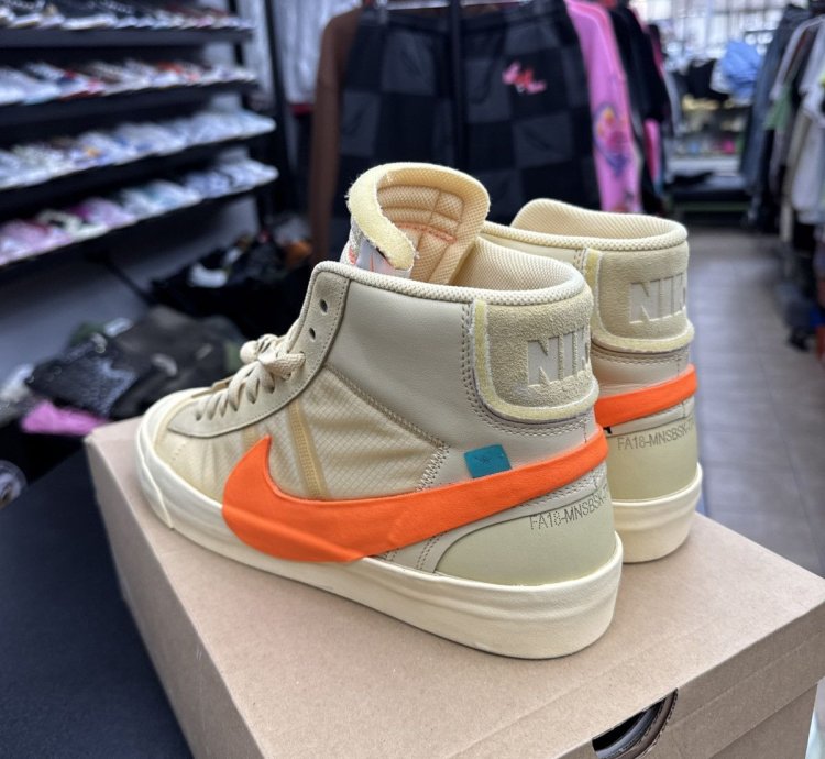 Vnds Off-white Nike Blazer Mid All Hallows Eve Size 11
