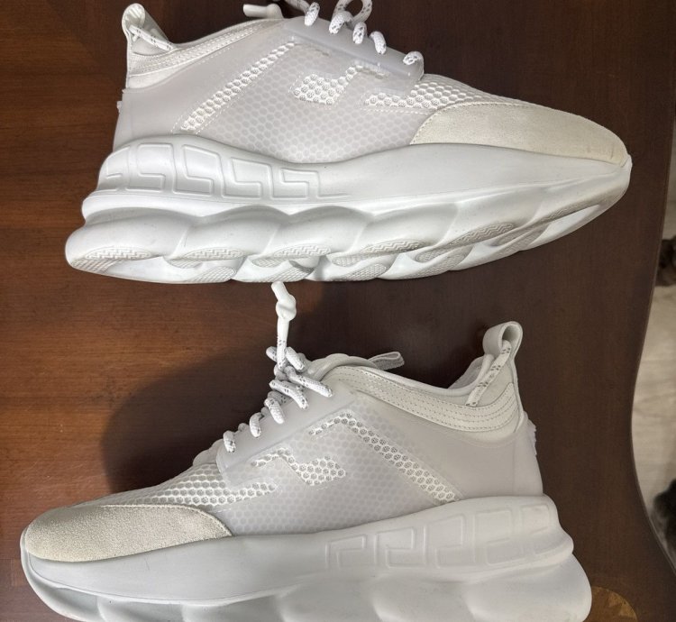 Versace Chain Reaction Sneakers White men