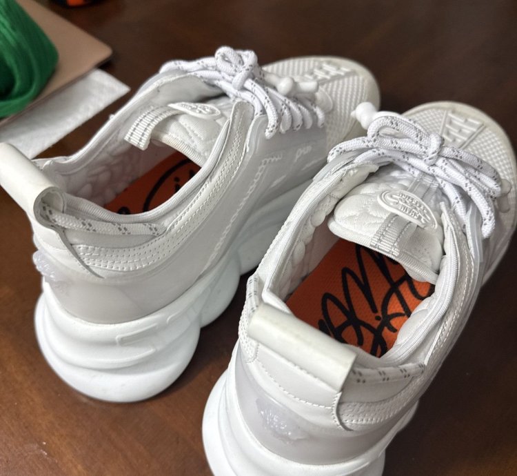 Versace Chain Reaction Sneakers White men
