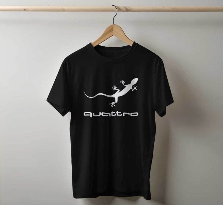 Quattro Logo Mens Shirt Size Usa