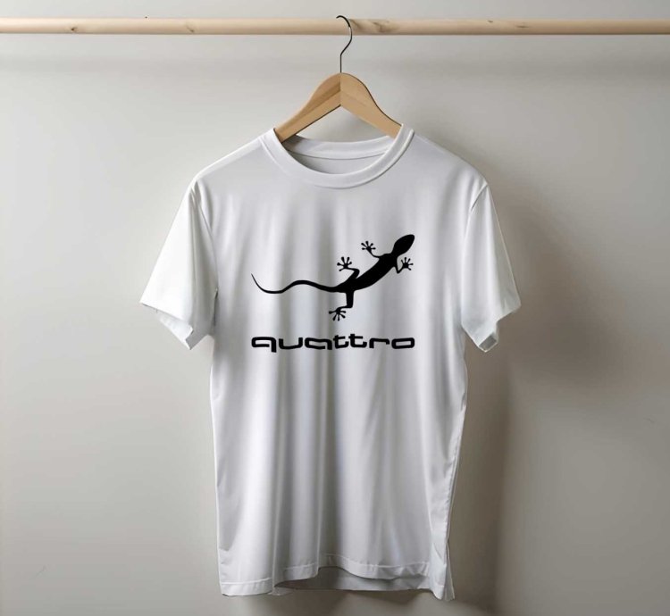 Quattro Logo Mens Shirt Size Usa
