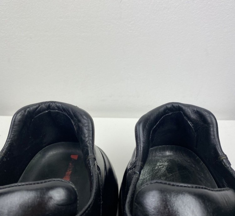 Vintage Prada Aw99 Chunky Derby Leather Shoe Sneakers Vibram
