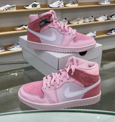 Jordan 1 Mid digital Pink