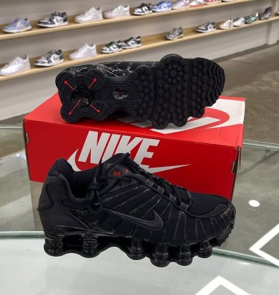Nike Shox Tl black Max Orange