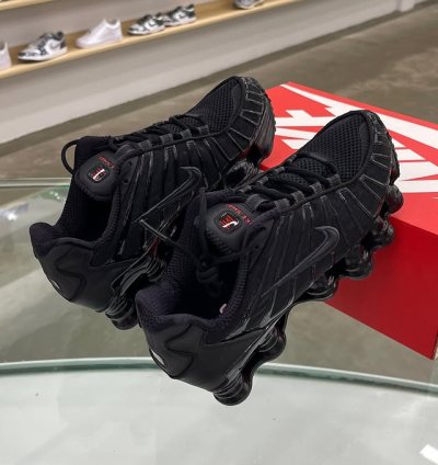 Nike Shox Tl black Max Orange