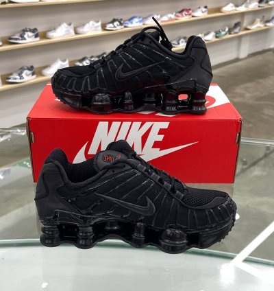 Nike Shox Tl black Max Orange