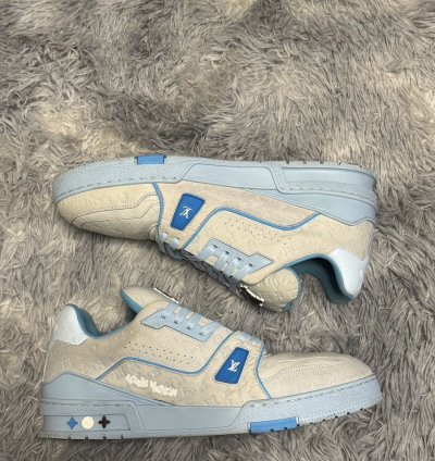 Tyler The Creator Louis Vuitton Trainer Blue Rare Sold Out