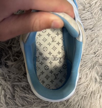Tyler The Creator Louis Vuitton Trainer Blue Rare Sold Out